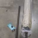 California Umbrella 7.5' Round Sunbrella Aluminum Outdoor Deck, Pool or Patio Umbrella, Crank Lift, Auto Tilt, Bronze Pole, Antique Beige