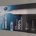 Philips Sonicare 4100 Series Electric Toothbrush - Sonic Toothbrush with Advanced Sonic Technology, Pressure Sensor, Two Intensity Settings, Smartimer & Quadpacer, White, Model HX3681/23