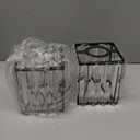 FDPBY Modern Wall Sconce Set of Two Indoor Wall Lamp Black Wall Sconces Crystal Wall Light Bathroom Vanity Light Fixtures Wall Mounted Room Sconce Wall Lighting