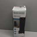 BLACK+DECKER Oscillating Ceramic Desktop Heater with Remote with Adjustable Thermostat, Black