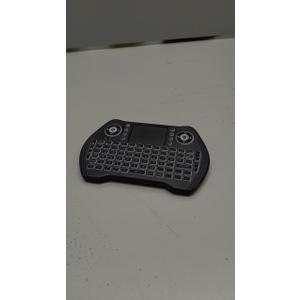 EASYTONE Backlit Mini Wireless Keyboard with Touchpad Mouse Combo Remote Control with Rechargeable Li-ion Battery and Multimedia Keys for Android TV Box HTPC PS3 Smart TV PC X-Box Linux Windows MacOS