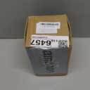 Coffee Bean Storage Container with One-way Valve Airtight Lid Date Tracker for Coffee and More Food Fresh and Storage, Clear Borosilicate Glass Coffee Canister (13 OZ)