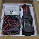 FieryRed ATV/UTV Winch- 12 V 3500LBS Electric Winch with Steel Cable, Wire and Wireless Remote Control, Roller Fairlead, IP67 Waterproof