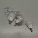 LED Ceiling Fan Light Bulbs, Dimmable E12 Small Base Light Bulb 5000K Daylight, 6W Equivalent 60 Watt, G14 Chandelier Light Bulbs for Ceiling Fan, 3 Packs