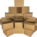 uBoxes Moving Boxes Bundle of 18"x14"x12" (Medium Boxes - Pack of 20)