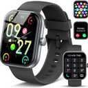 Smart Watch for Men Women (Answer/Make Call), 2025 1.83" HD Touchscreen Fitness Tracker, 110+ Sport Modes, Fitness Watch with Heart Rate/Sleep Monitor/Step, IP68 Waterproof Smartwatch for Android iOS