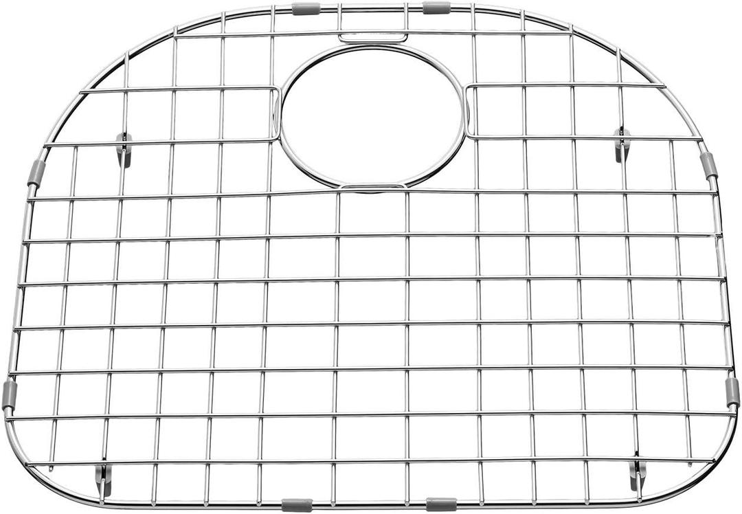 American Standard 8449.232100D.075 Portsmouth 23x21 D-Shaped Sink Grid, Stainless Steel, Medium