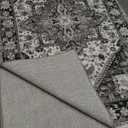 Boho Flannel Rugs Hallway Kitchen Rugs Vintage Floor Carpet Long Rugs Sofa Rugs Anti-Slip Washable Home Deco for Bedroom Hall Lounge