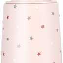 YMXYJM Starry Soap Dispenser for Bathroom, 12 oz Refillable Liquid Hand Soap Lotion Dispenser with Large Pump for Girls, Astronomer Gifts, Cute Kitchen Dish Soap Dispenser, Resin, Light Pink