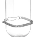 POPETPOP Rabbit Water Dispenser-180ml No Drip Clear Bunny Water Bottle Hanging Auto Guinea Pig Drinking Bottle for Cage Rabbit Hamster Chinchilla Ferret Small Animals