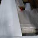 Vabches 3-Tier Wood Condole Table with 3 Drawers and Shelves, 47" Narrow Long Sofa Entryway Table with Sliding Barn Door Storage Cabinets