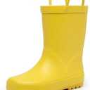 Yellow Rubber Rainboots Size 9 Kids