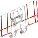 YOFAN Border Guide Sewing Machine Presser Foot - Fits All Low Shank Snap-On Singer, Brother, Babylock, Euro-Pro, Janome, Kenmore, White, Juki, New Home, Simplicity, Elna and More!