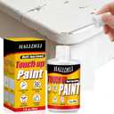 2 x White Touch Up Paint, Multi Surface Touch up Paint Pen for Wall, Door, Cabinets, Wood, Furniture (2.0 Ounxce)