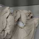 H.VERSAILTEX Real Velvet Plush 3 Piece Stretch Sofa Covers Couch Covers for 2 Cushion Couch Sofa Slipcovers Width Up to 90 Inch Feature Thick Soft Stay in Place (Large Sofa, Ivory)