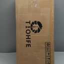 TaoHFE Medicine Cabinet, Medicine Cabinets for Bathroom with Mirror 2 Doors 3 Open Shelf, Bathroom Cabinet Wall Mounted Wooden Storage Over Toilet Laundry Room Kitchen