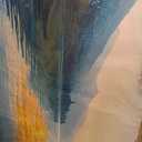Brushart Lake Landscape Canvas Wall Art 58"x29"