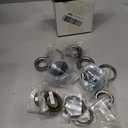 2 Sets Trailer Wheel Bearing Kits L44649 L44610 for 2000-2200 lb Axles