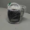 Portable Ceramic Space Heater w/Thermostat, 1500W Indoor Electric Space Heater Fan with Overheat and Tip-Over Protection, Heat Up 200 Square Feet for Office Room Dorm Use, Silver