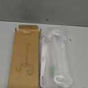 Ironing Board Holder Wall Mount/Over The Door Ironing Board Hanger, Laundry Rooms Metal Iron Board Holder Wall Mount for Y or T Leg (White)