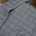 YnM Exclusive 15lbs Weighted Blanket, Bed Blanket for One Person of 140lbs, Ideal for on Queen/King Bed (Dark Grey, 60"x80" 15lbs)