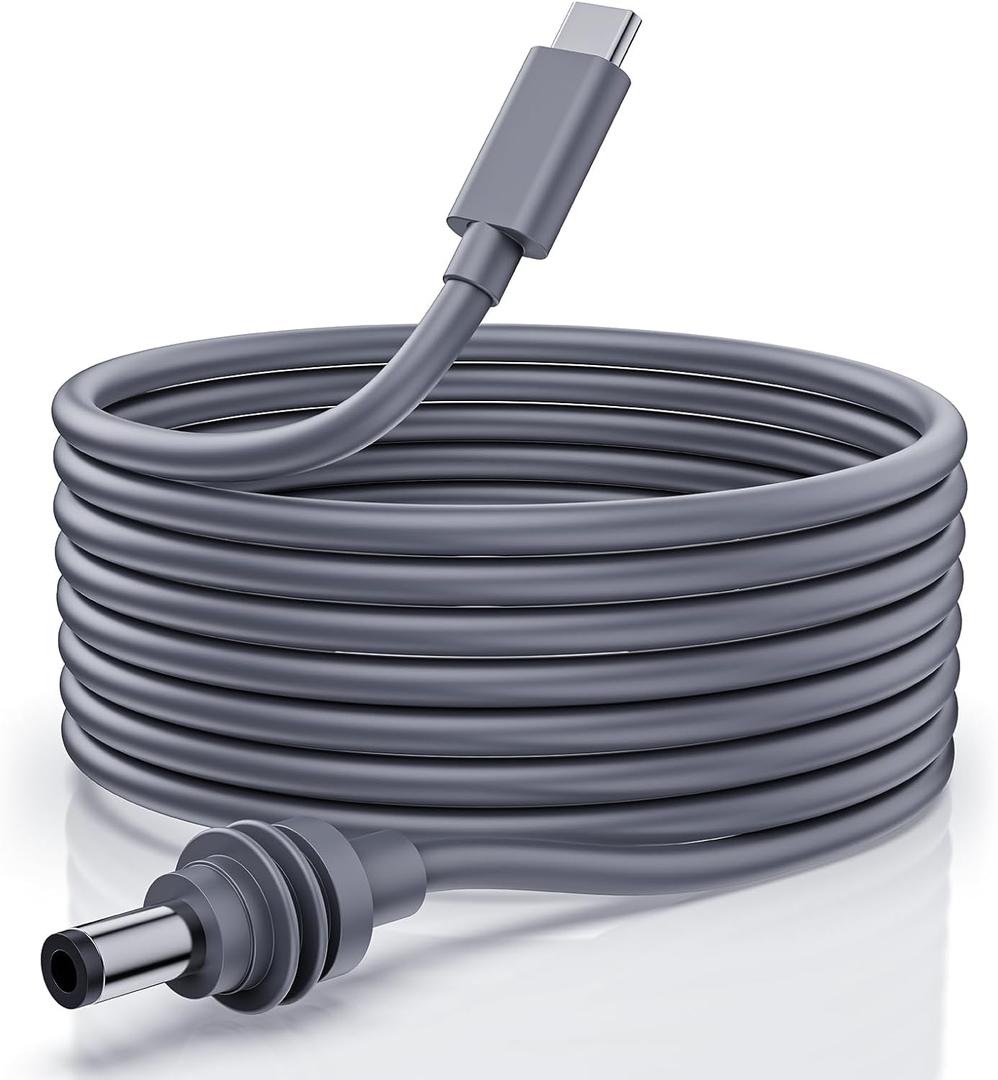 Starlink Mini USB C to DC Power Cable, Starlink Mini Cable 16.4FT, Compatible with 100W+ Power Bank and PD Charger(16.4FT/5M)