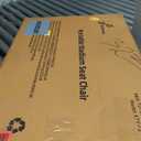 Sportneer Stadium Seats with Back Support: 2.5'' Thick Comfy Cushion 6 Adjustable Angle Bleacher Seat with Armrest - 2 Large Pockets, 2 Cup Holders Stadium Chair for Sport Events Concerts Parks (Black, 2 Pack)