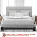 8 Pack Bed Risers 6 inch Heavy Duty, Oversized Furniture Risers, Black Bed Lifts Risers for Table, Sofa, Chair, Couch, Desk, Bed Frame Risers Supports Up to 6,500 Lbs