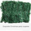 Outroad 9 ft Christmas Garland - Soft Greenery Twist Wreath Artificial Ivy Non-Lit Green Garland, for Holiday Season Outdoor Indoor Party Decorations Multi-Packs for a Better Deal (2 Pack)