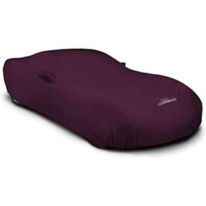 Coverking Custom Fit Exterior Car Cover Designed for Select Chevrolet Corvette Model Vehicles: Stormproof Fabric, Wine (Coupe, (Z06 ONLY); Not for ANY ZR1)