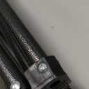 2 Pack Camp Chairs for Heavy People, Outdoor Folding Camping Chairs with Cup Holder & Cooler Bag for Outside Supports up to 300lbs (2 Pcs, Black)