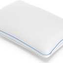 Sinomax Firm Pillow Polyester Pillow with Microfiber Standard Size Neck Pillow Hypoallergenic Ergonomic for Sleeping Neck Shoulder Pain Relief Bed Pillow for Side Back Sleepers. (Standard - 24 x 16 x 5 inches)