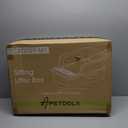 Stainless Steel Extra Large Litter Box for Big Cats, High Sided, Anti-Leakage, Easy Cleaning - Catstify M1