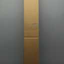 Acrylic Ball Finials Curtain Rod Set5/8" Treatment Single Curtain Rod28 to 48 InchGold,2pack (28-48" 2pack)