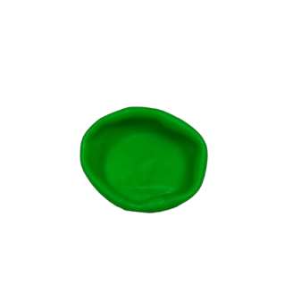 11in Green Smooth Rubber Ball - Inflatable