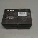 6 x R-fun for AirPods 3 Case Cover with Lock & Cleaning Kit, Keychain, Magnetic Lid, Compatible with AirPods 3rd Generation 2021 Protective Case, Support Wireless Charging, Black