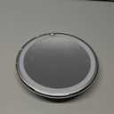 Auxmir 1X/30X Magnifying Mirror with Light, Double Sided Makeup Mirror with Adjustable 3 Color Light, 2000mAh Rechargeable Lighted Magnifying Mirrors with Tweezer, Foldable Travel Mirror with Rotation