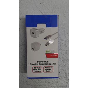 Power Plus Charging Essentials 3Pcs Kit