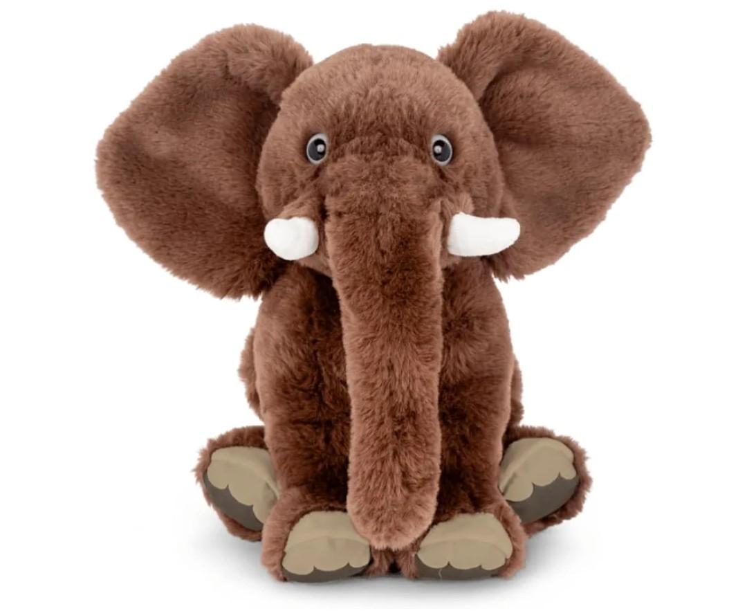 Fahlo Tracking Plush | Includes 12" Plush, Interactive 3D Tracking Map, and Wildlife Conservation Support | EcoFriendly & Safe for All Ages | (Elephant)