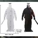 MCJC Horror Cardboard Cutout,Life Size Cardboard Standing,Halloween Indoor Outdoor Decorations, 74.8 inches