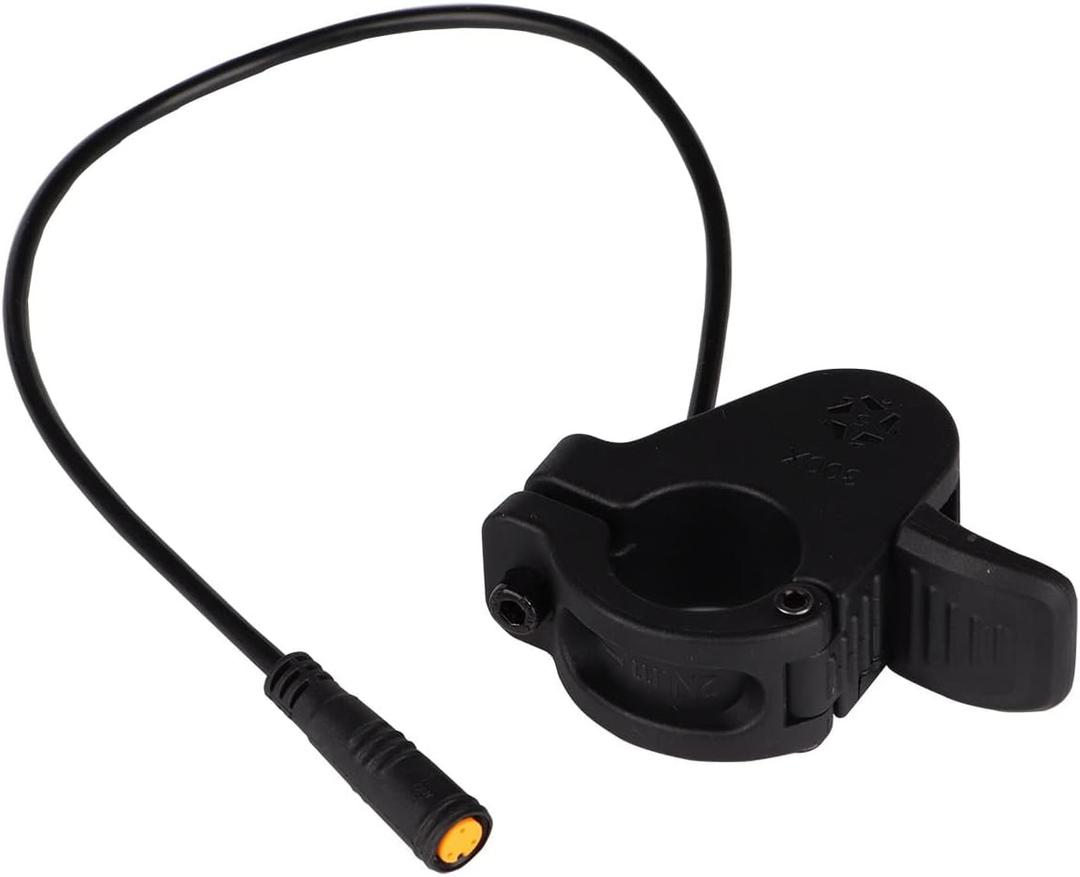LGEGE Thumb Throttle for BAFANG Motor Kit - 300x Finger Speed Accelerator Compatible with BAFANG Mid Drive Electric Bike, Waterproof 3PIN Female Plug for BBS01 BBS02 BBSHD Motor eBike