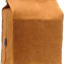 Waxed Canvas Lunch Bags Brown Paper Bag Styled - Classic Updated - Reusable and Washable, Worthbuy Lunch Box for Men & Women