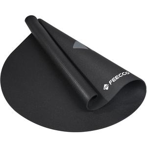 FEECCO Jump Rope Mat, Large Size Non-Slip Jump Rope Pad for Indoor Floor and Outdoor Concrete, 7mm Thick High-Density Material Customized for Jump Roping (54"x36")