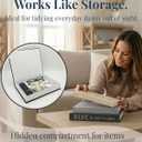 Decorative Books for Home Decor | Elevate your Bookshelf Decor with Coffee Table Books (Fake Books Set of 3) | Faux Books for Decoration | Hollow Book Box with Hidden Storage | Decorative Storage Box