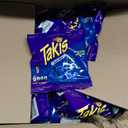 Takis Blue Heat 40 pc / 1 oz Multipack - Intense Hot Chili Pepper Flavored Extreme Spicy Rolled Tortilla Chips - Individual Bags, Perfect for Tailgates, Parties, Lunchboxes or Lunches, Best Before September 22 2025 