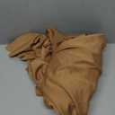 4ft Coffee Stretch Tablecloth for Rectangular Tables - Flared Wrap Design, Waterproof, Wrinkle-Resistant, Washable - Ideal for Weddings, Parties, Banquets & Table Protection (48" x 24" (Rectangular))