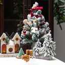 3 x Vitalizart Khaki Velvet Ribbon Set 3/8" x 15 Yd Fall Ribbon Fabric Trim 3 Rolls * 5 Yd for Christmas Wreath Decoration Handmade Craft Ornaments Gift Wrapping & Bow Making (Brown)