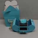 Preserved Rea Cyanl Rose Gifts for Girlfriend, Women, Mom, Wife, Gifts Idea on Christmas, Valentine's Day, Mother's Day, Birthday, Anniversary, Thanksgiving