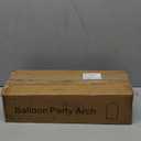 7.2 FT Wedding Arch Backdrop Stand, Gold Metal Arch Backdrop Stand for Wedding Party Ceremony Birthday Bridal Baby Shower Photo Booth Garden Floral Balloon Arches Decoration