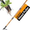 Craft911 Stand Up Weed Puller Tool with Long Handle - Dandelion Weeding Tool, No More Bending